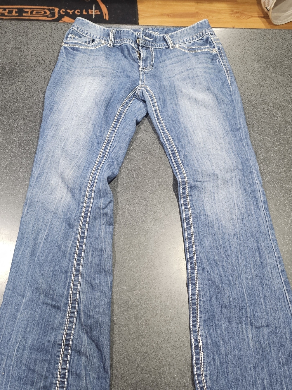 Maurices Light Blue Boot Cut Jeans